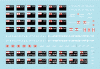 Star Decals 35-C1115 Lebanese Tanks & AFVs 8 1/35